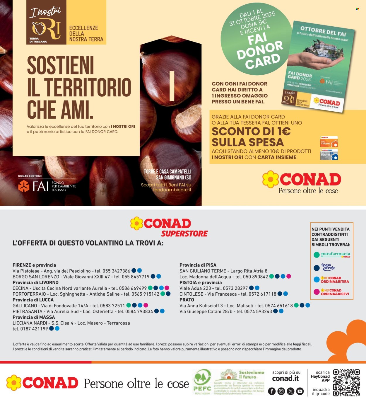 Volantino Conad - 25/9/2025 - 8/10/2025. Pagina 32