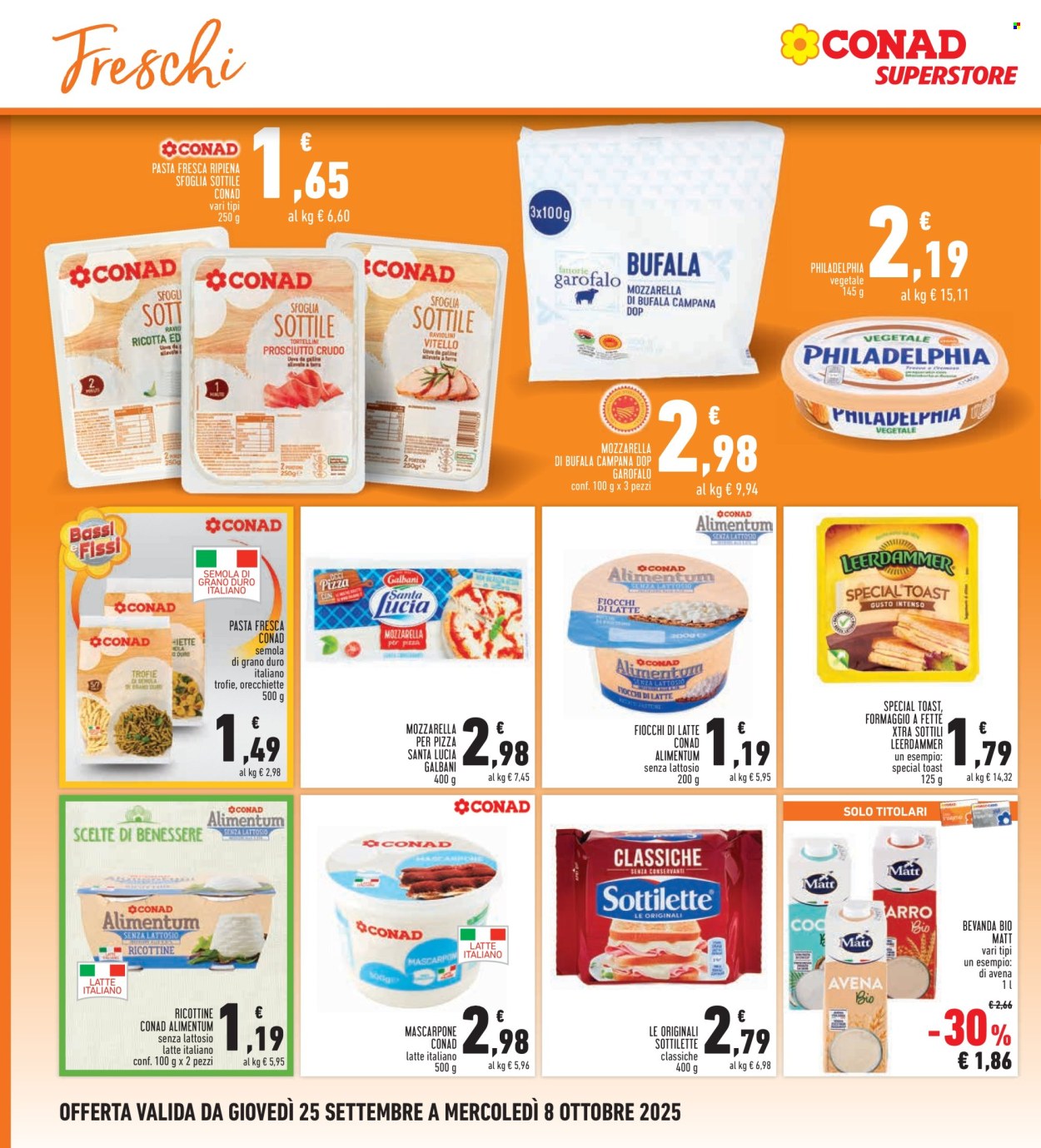 Volantino Conad Superstore - 25/9/2025 - 8/10/2025. Pagina 14