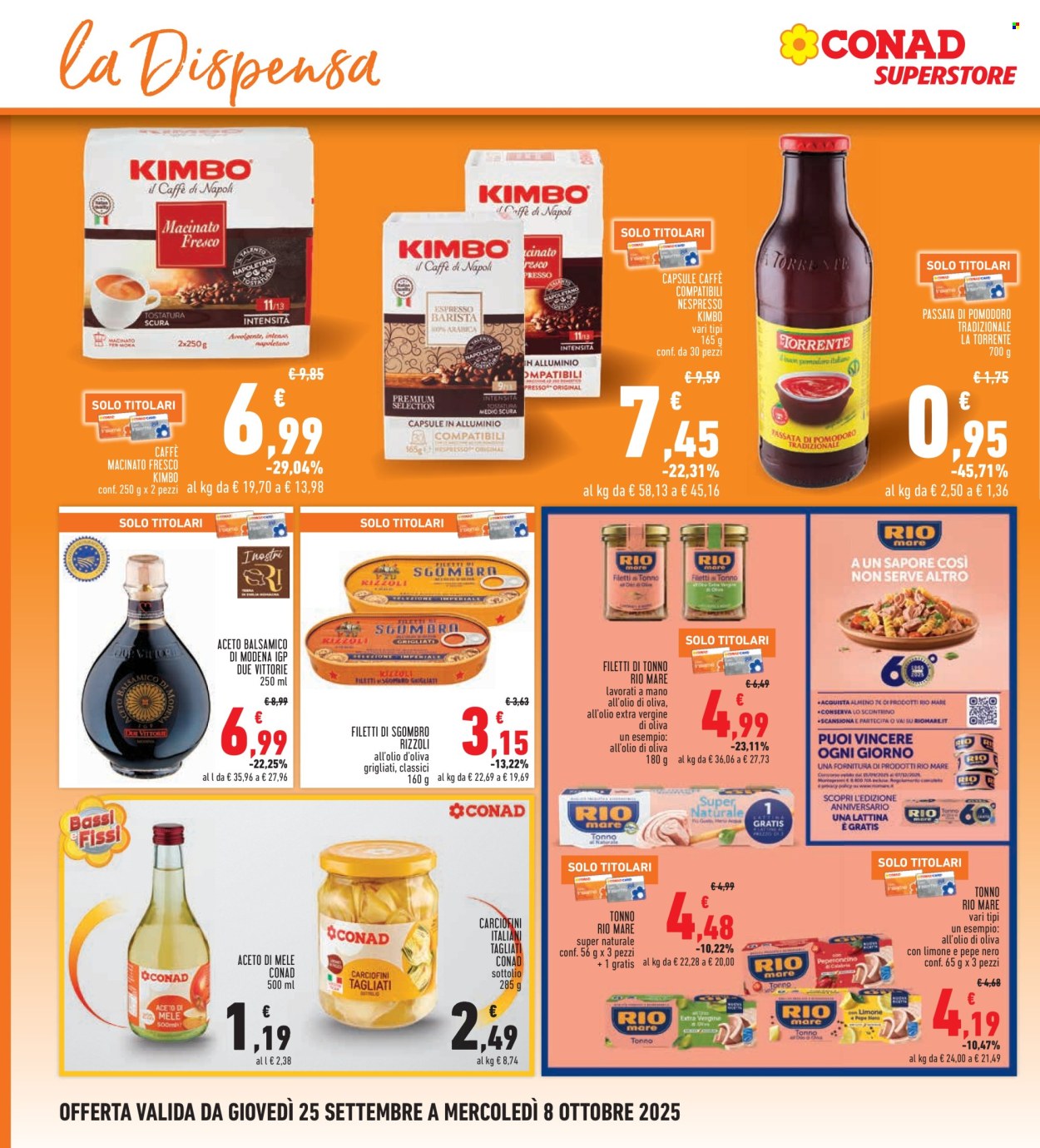 Volantino Conad Superstore - 25/9/2025 - 8/10/2025. Pagina 18