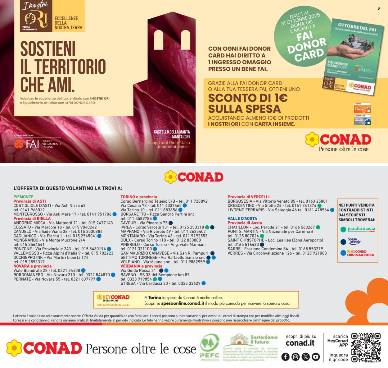 Volantino Conad - 25/9/2025 - 8/10/2025. Pagina 24