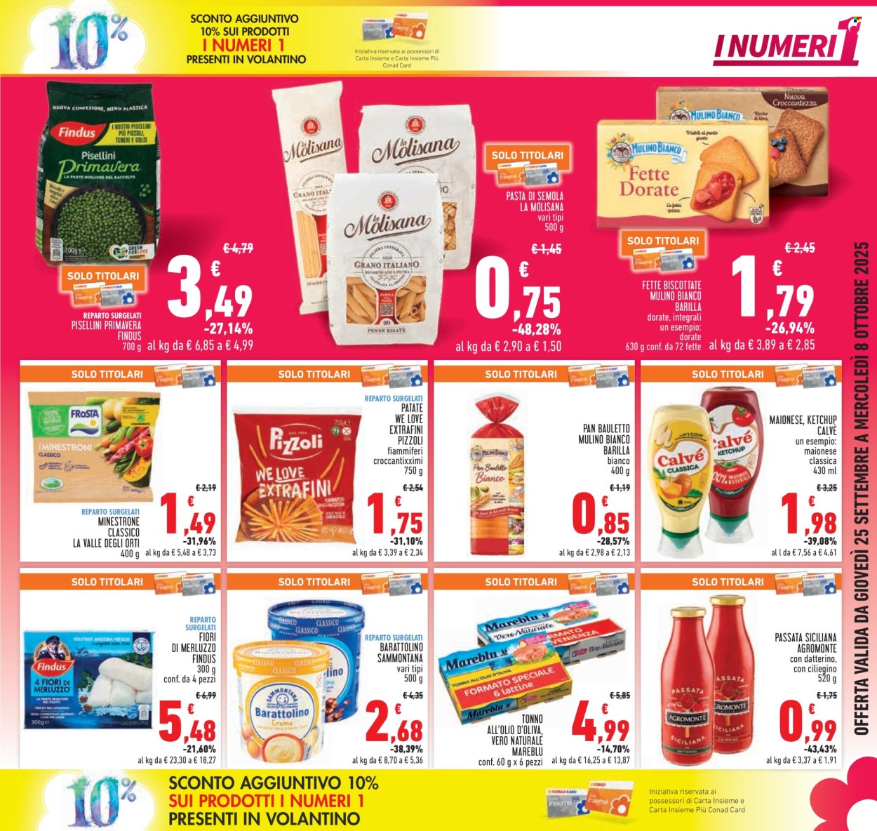 Volantino Conad - 25/9/2025 - 8/10/2025. Pagina 3