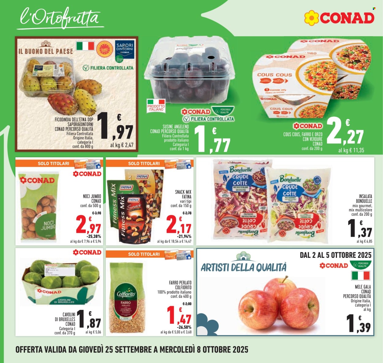 Volantino Conad - 25/9/2025 - 8/10/2025. Pagina 8