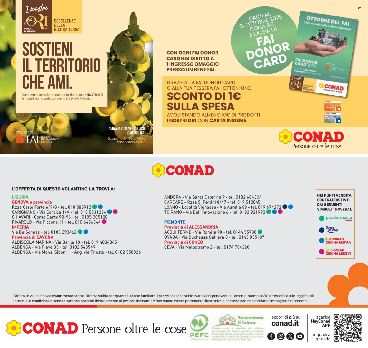 Volantino Conad - 25/9/2025 - 8/10/2025. Pagina 24