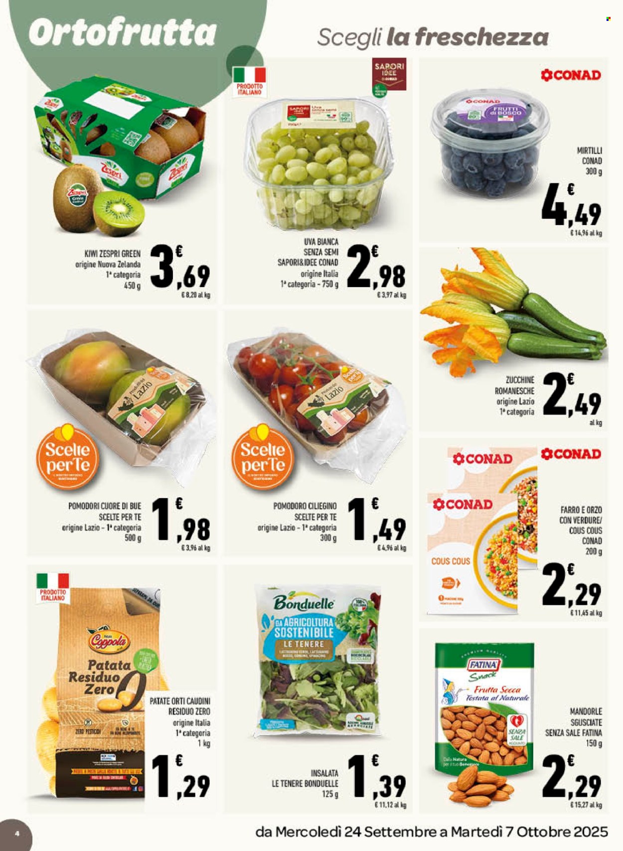 Volantino TuDay Conad - 24/9/2025 - 7/10/2025. Pagina 4