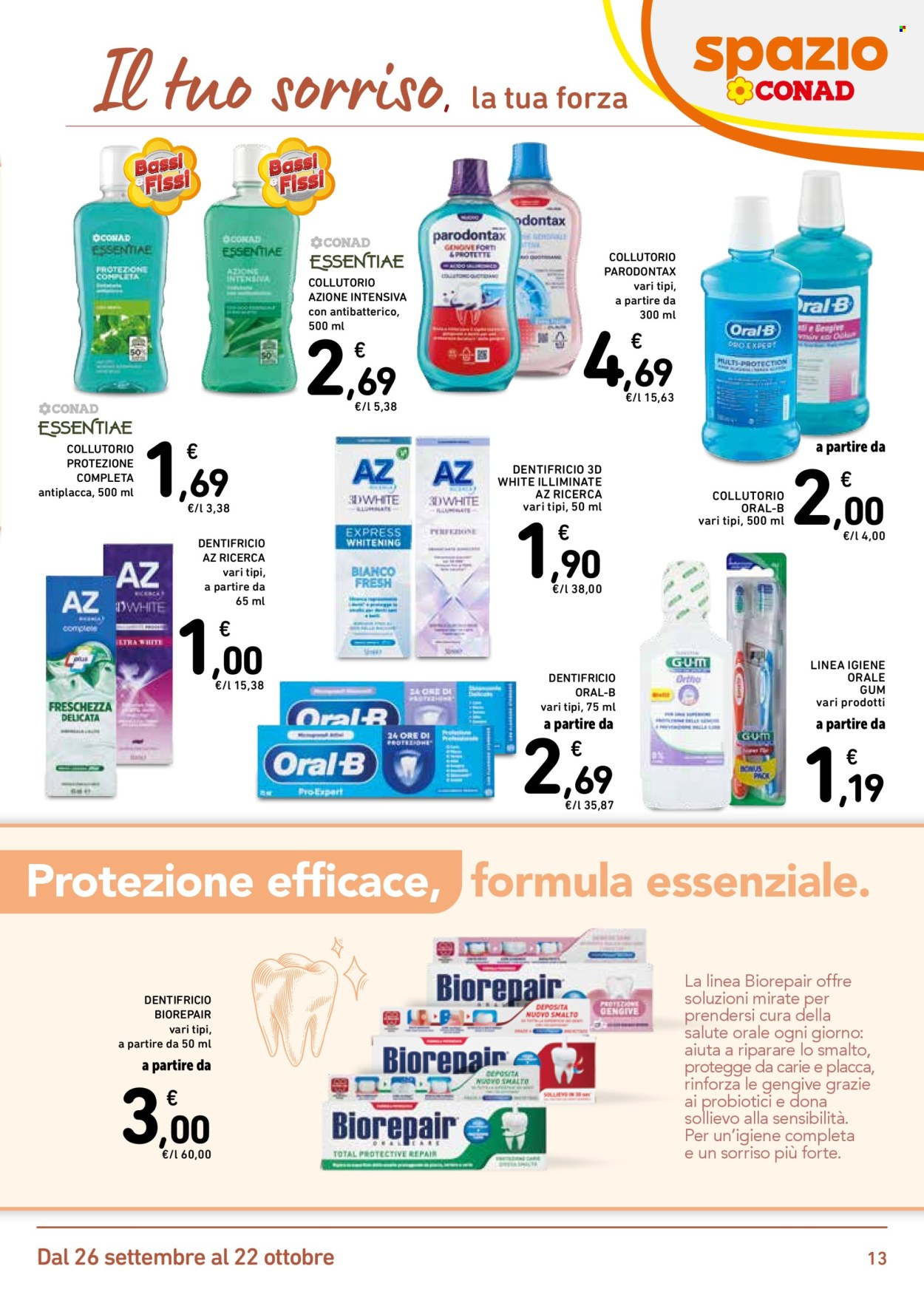 Volantino Spazio Conad - 26/9/2025 - 22/10/2025. Pagina 13