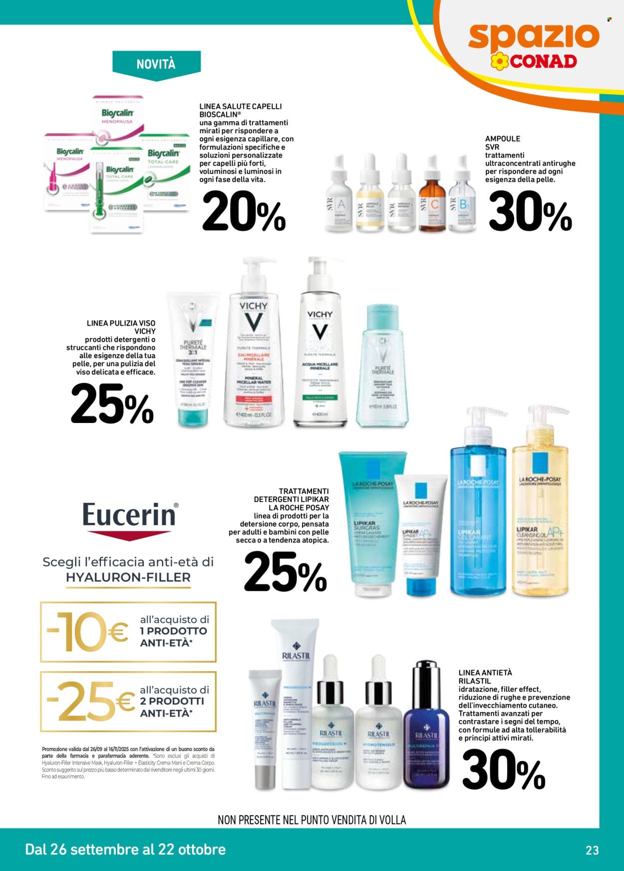 Volantino Spazio Conad - 26/9/2025 - 22/10/2025. Pagina 23