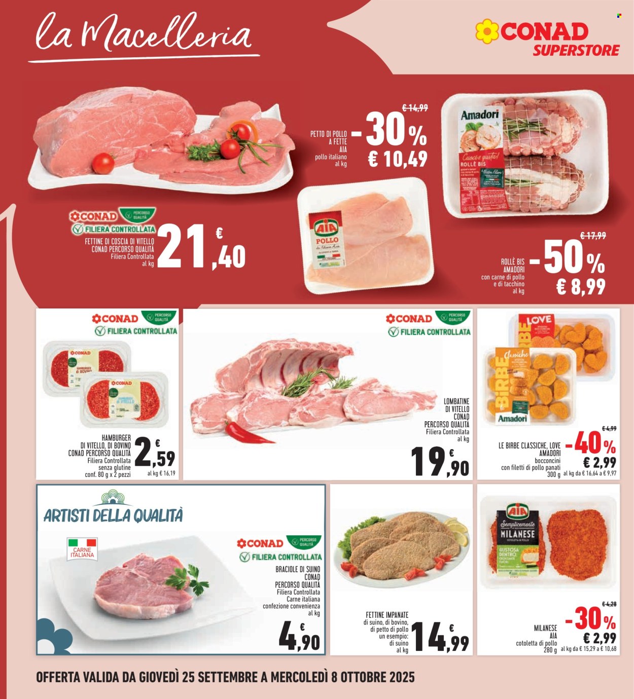 Volantino Conad - 25/9/2025 - 8/10/2025. Pagina 10