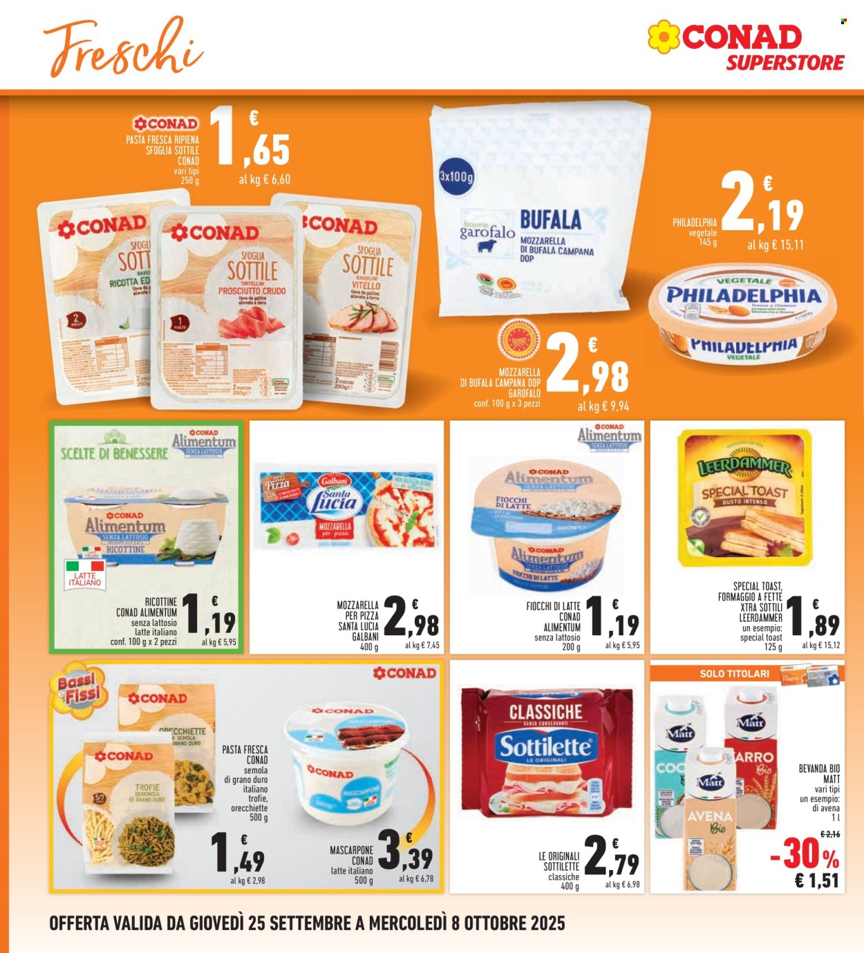 Volantino Conad - 25/9/2025 - 8/10/2025. Pagina 14