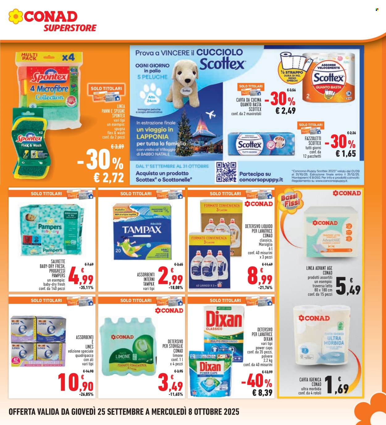 Volantino Conad - 25/9/2025 - 8/10/2025. Pagina 27