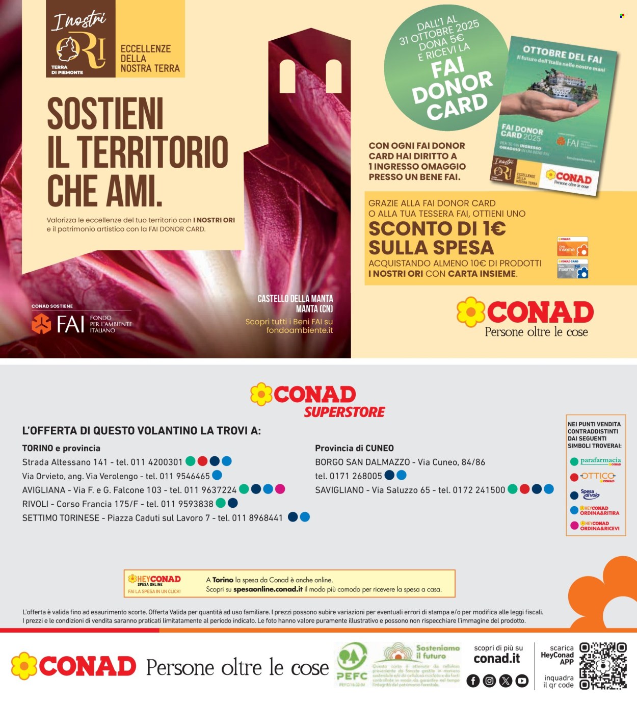 Volantino Conad - 25/9/2025 - 8/10/2025. Pagina 32