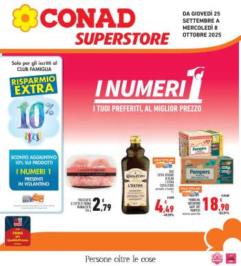 Volantino Conad - 25/9/2025 - 8/10/2025.