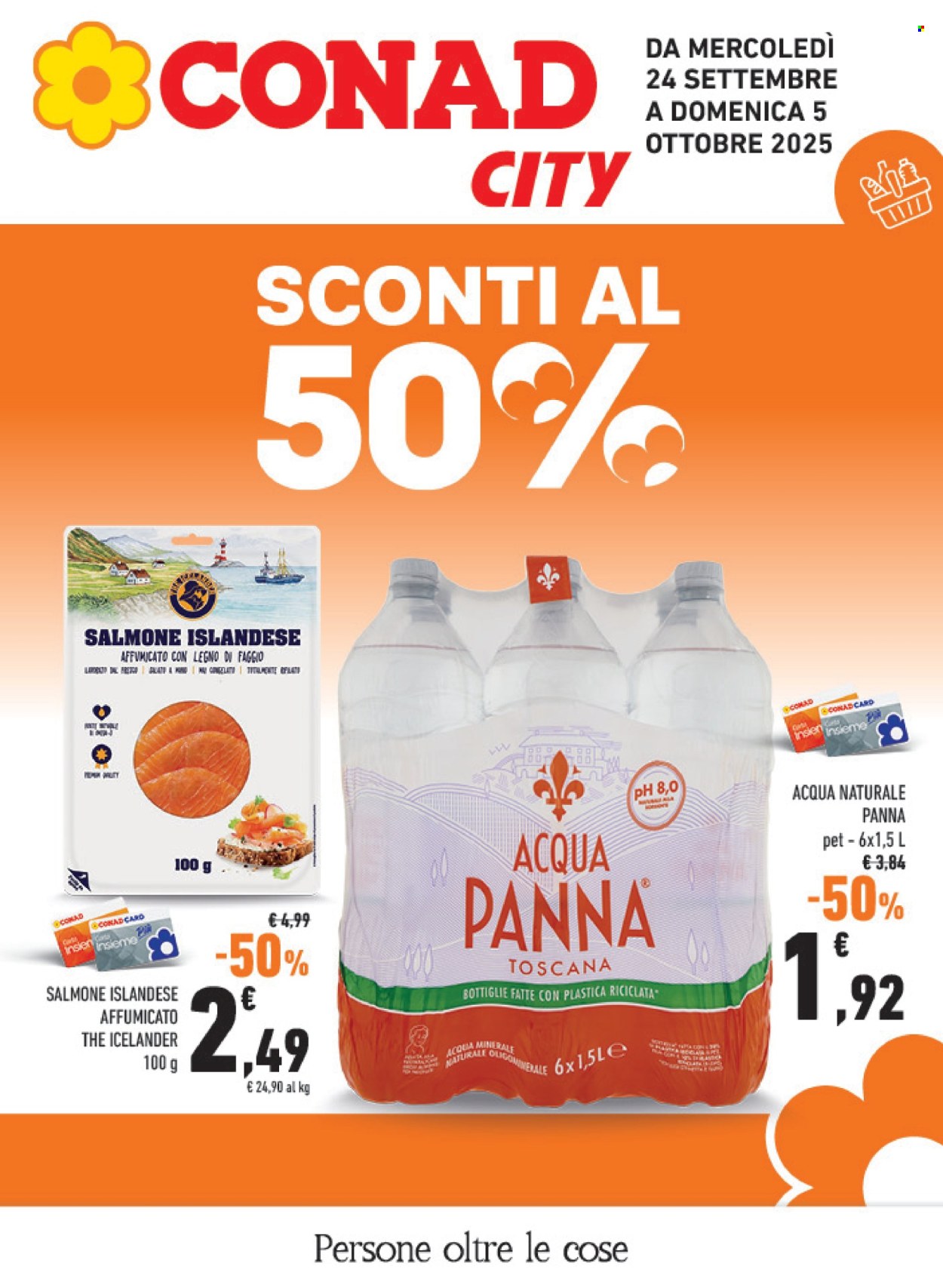 Volantino Conad - 24/9/2025 - 5/10/2025. Pagina 1