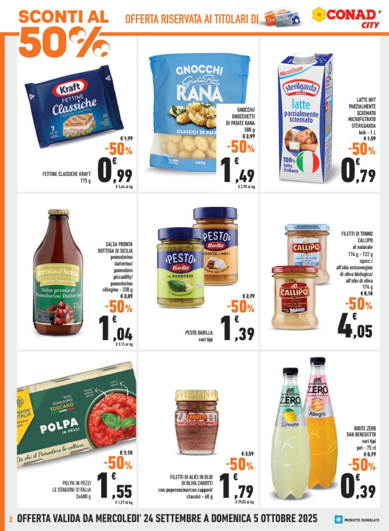 Volantino Conad - 24/9/2025 - 5/10/2025. Pagina 2