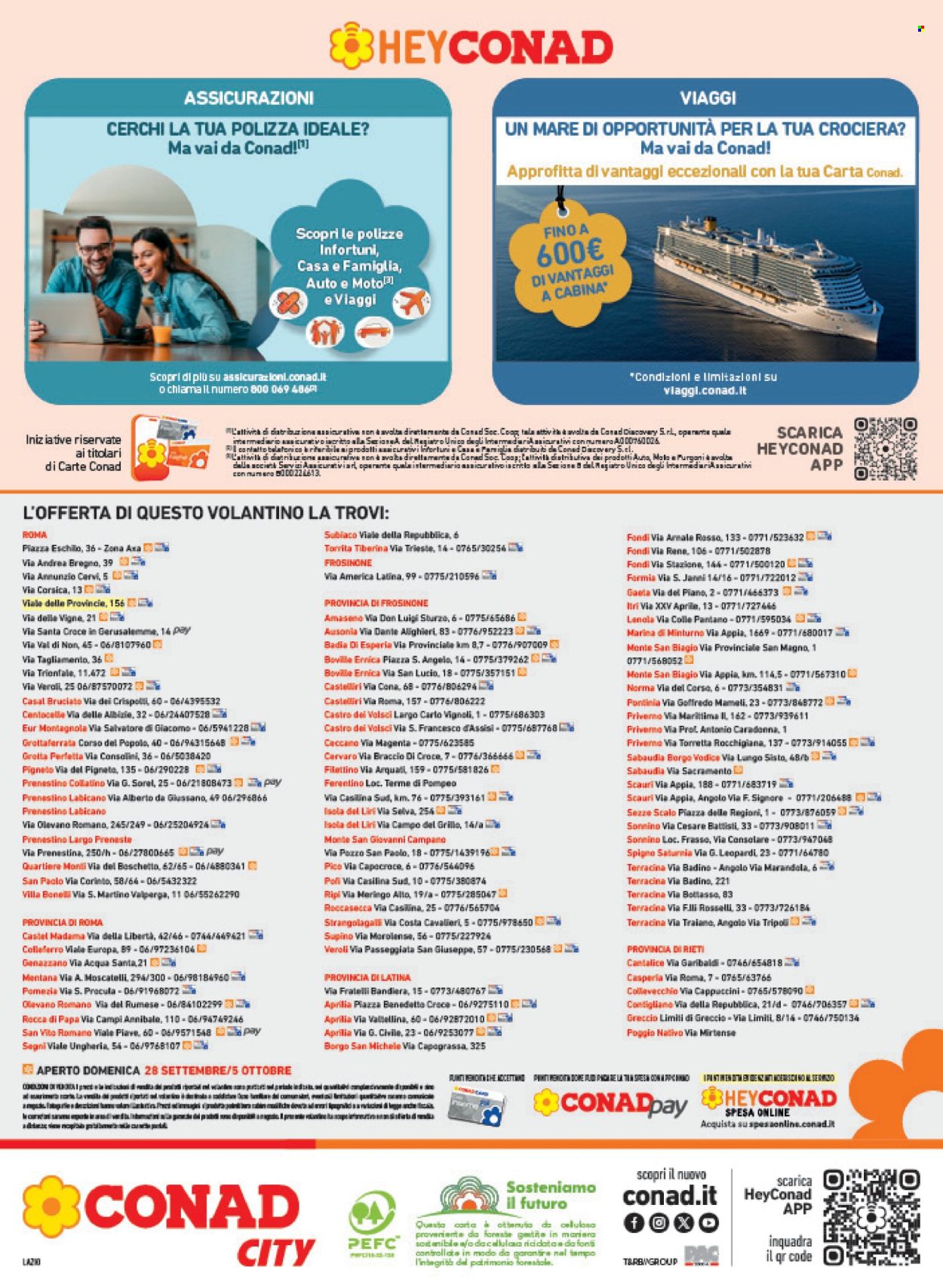 Volantino Conad - 24/9/2025 - 5/10/2025. Pagina 16