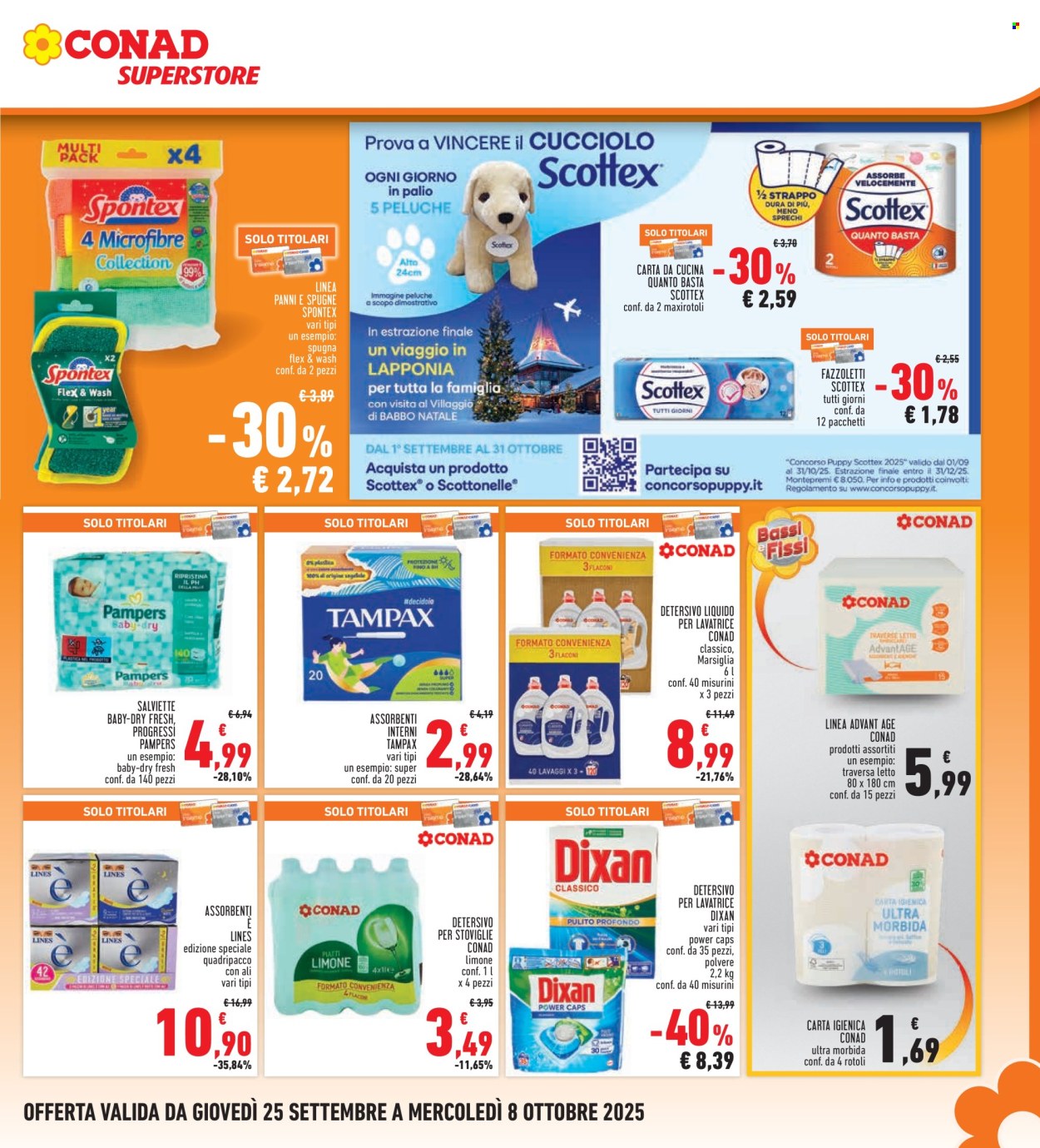 Volantino Conad - 25/9/2025 - 8/10/2025. Pagina 27