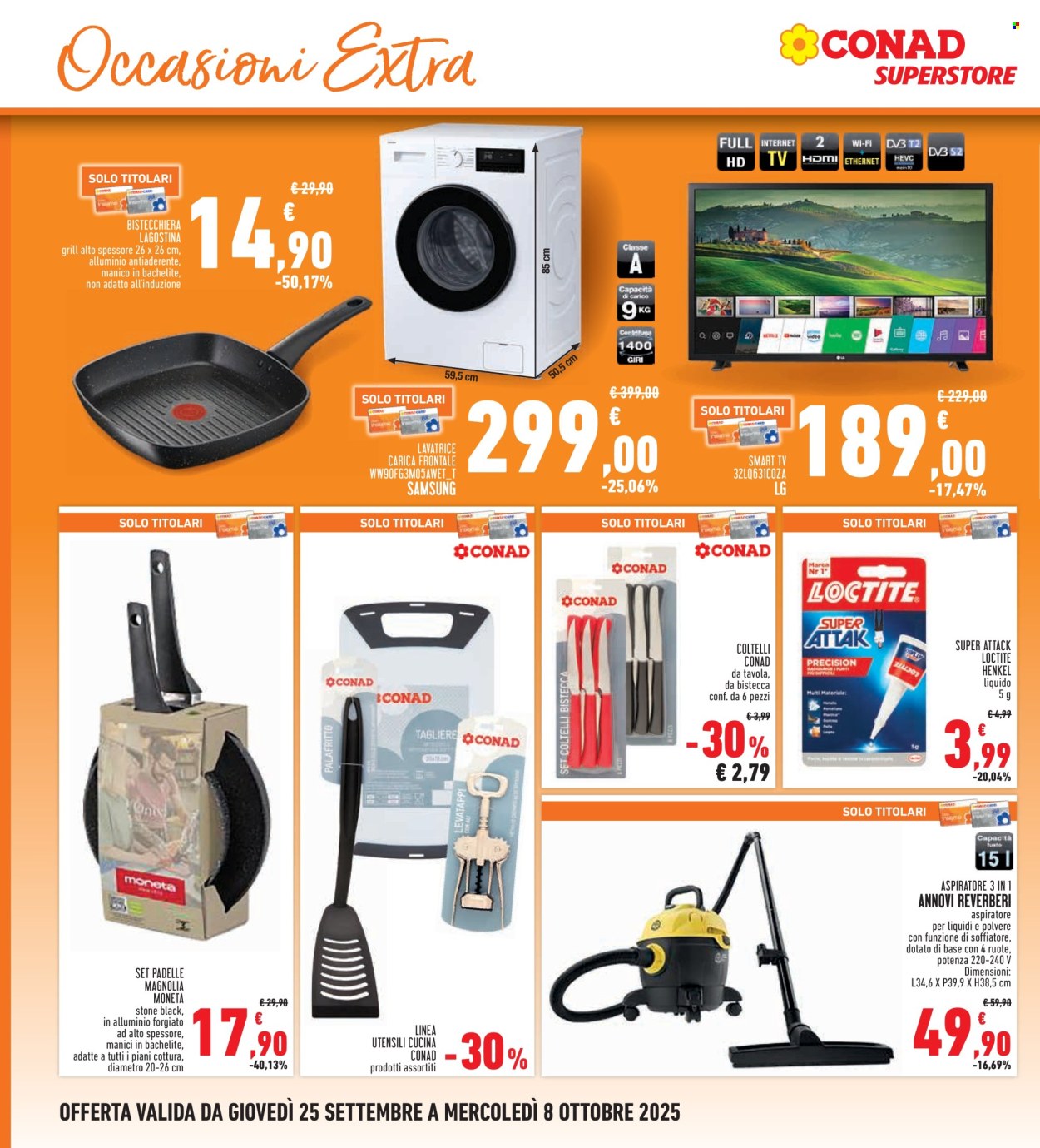 Volantino Conad - 25/9/2025 - 8/10/2025. Pagina 30