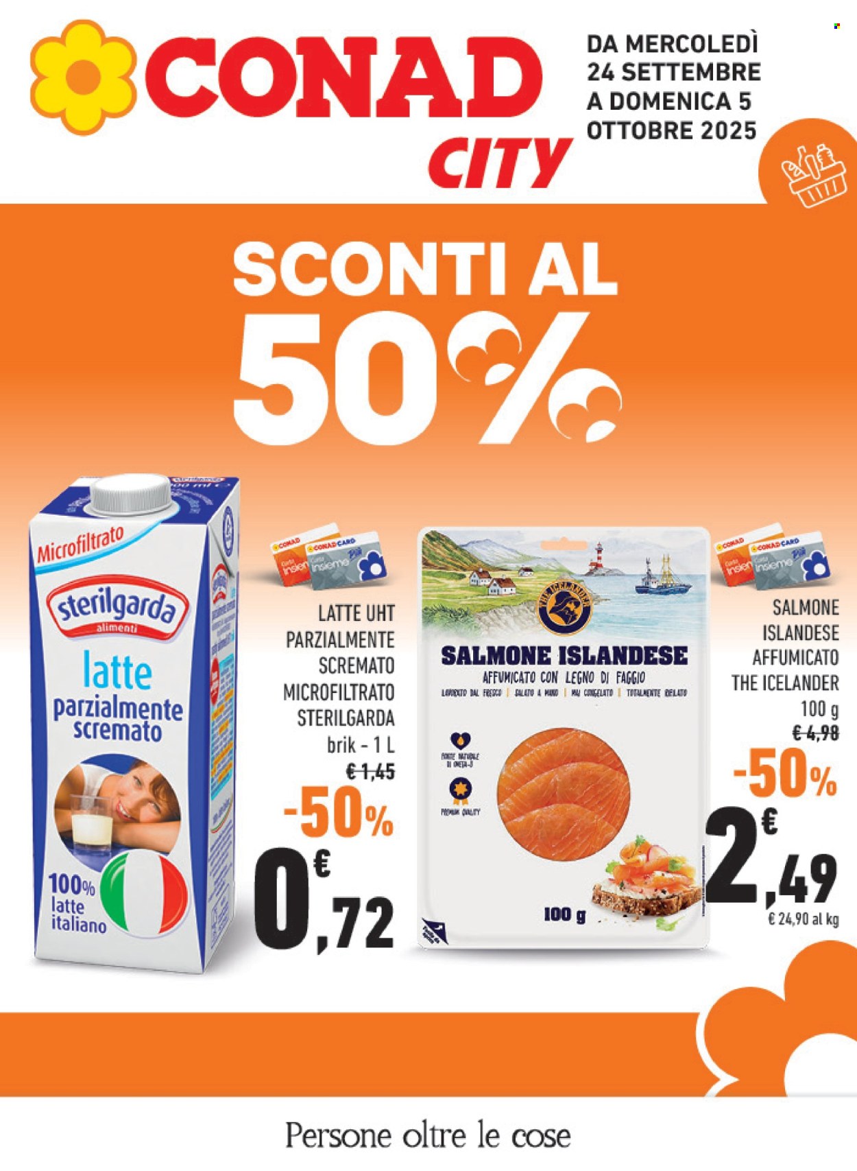 Volantino Conad - 24/9/2025 - 5/10/2025. Pagina 1