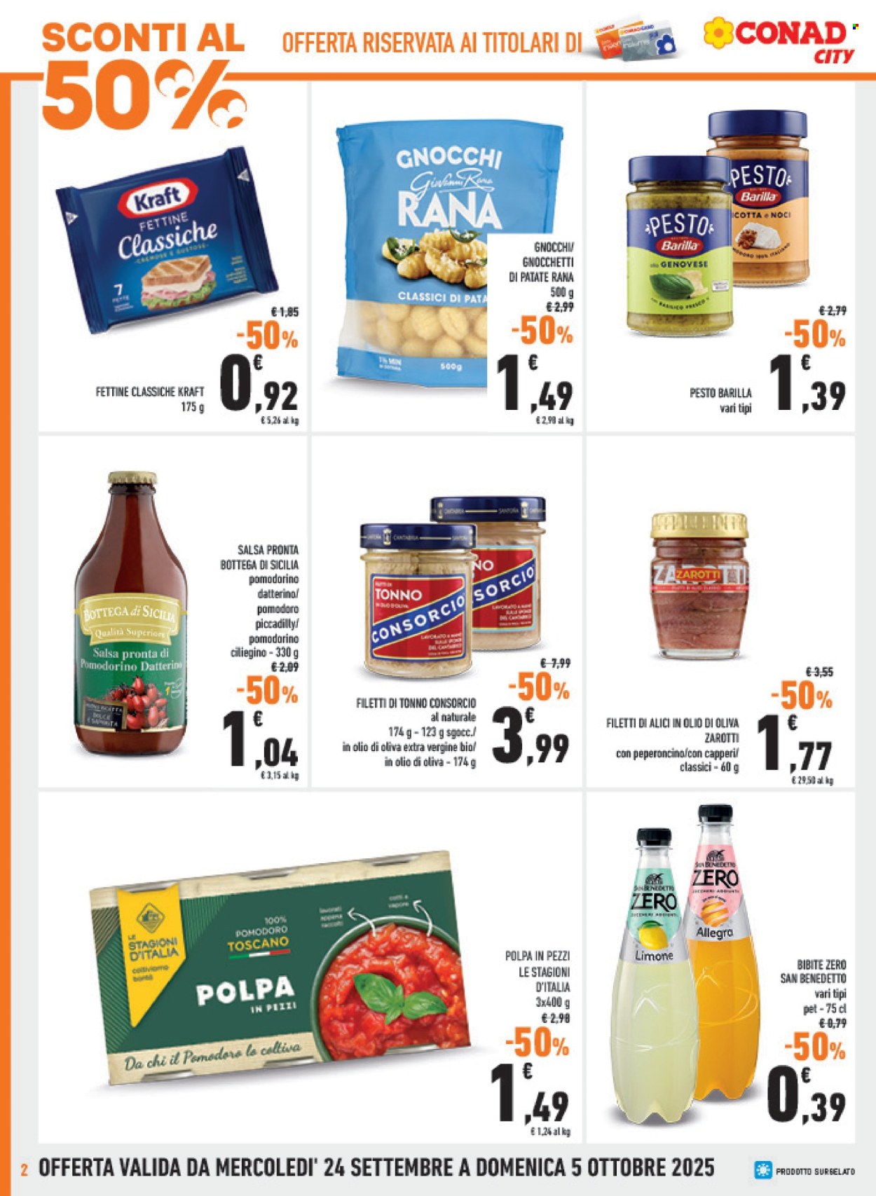 Volantino Conad - 24/9/2025 - 5/10/2025. Pagina 2