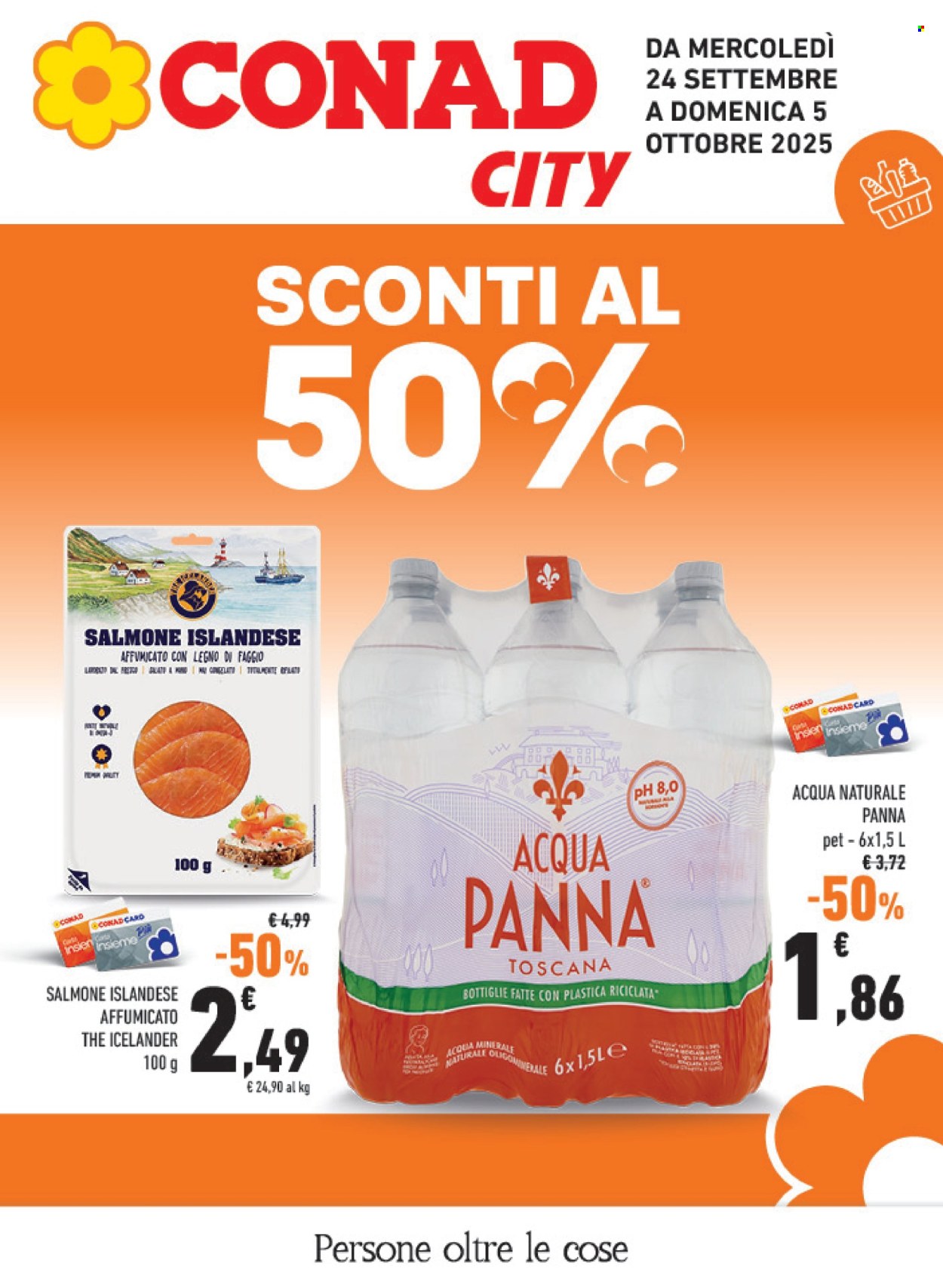 Volantino Conad - 24/9/2025 - 5/10/2025. Pagina 1