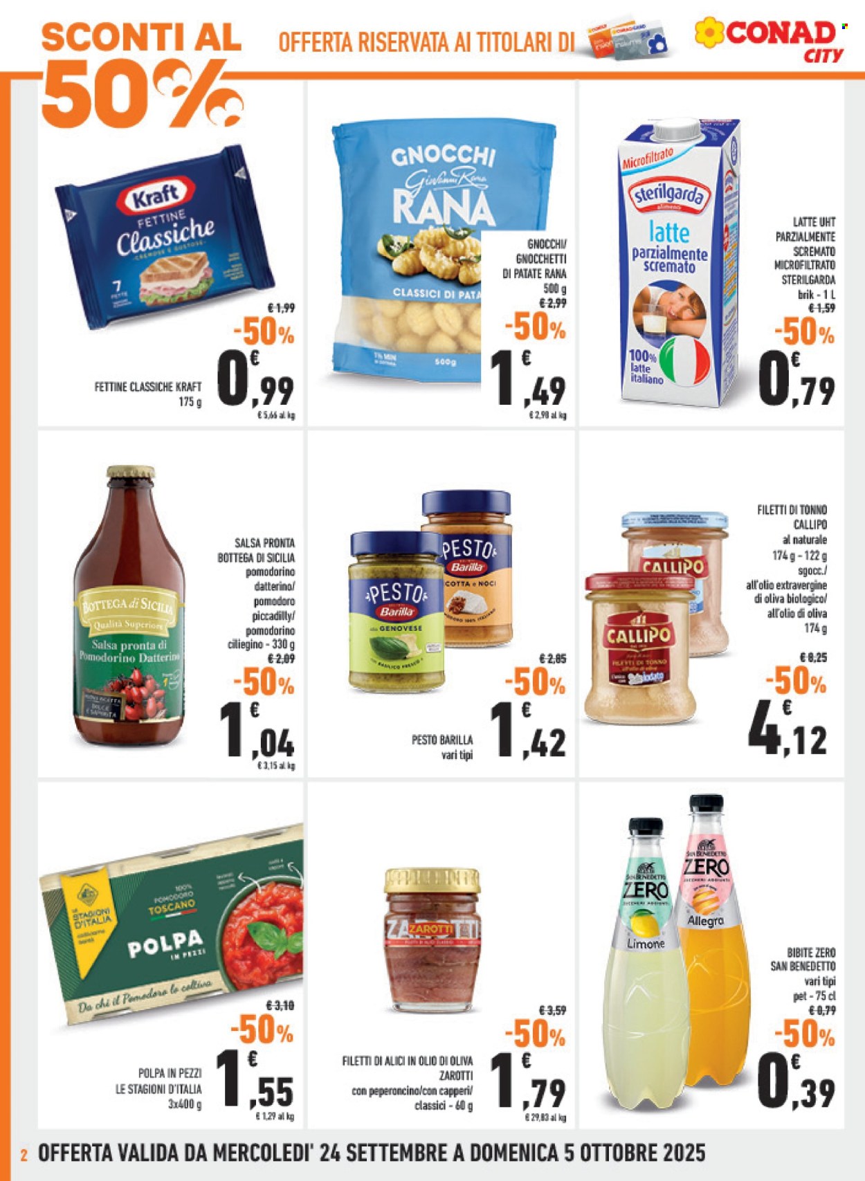 Volantino Conad - 24/9/2025 - 5/10/2025. Pagina 2