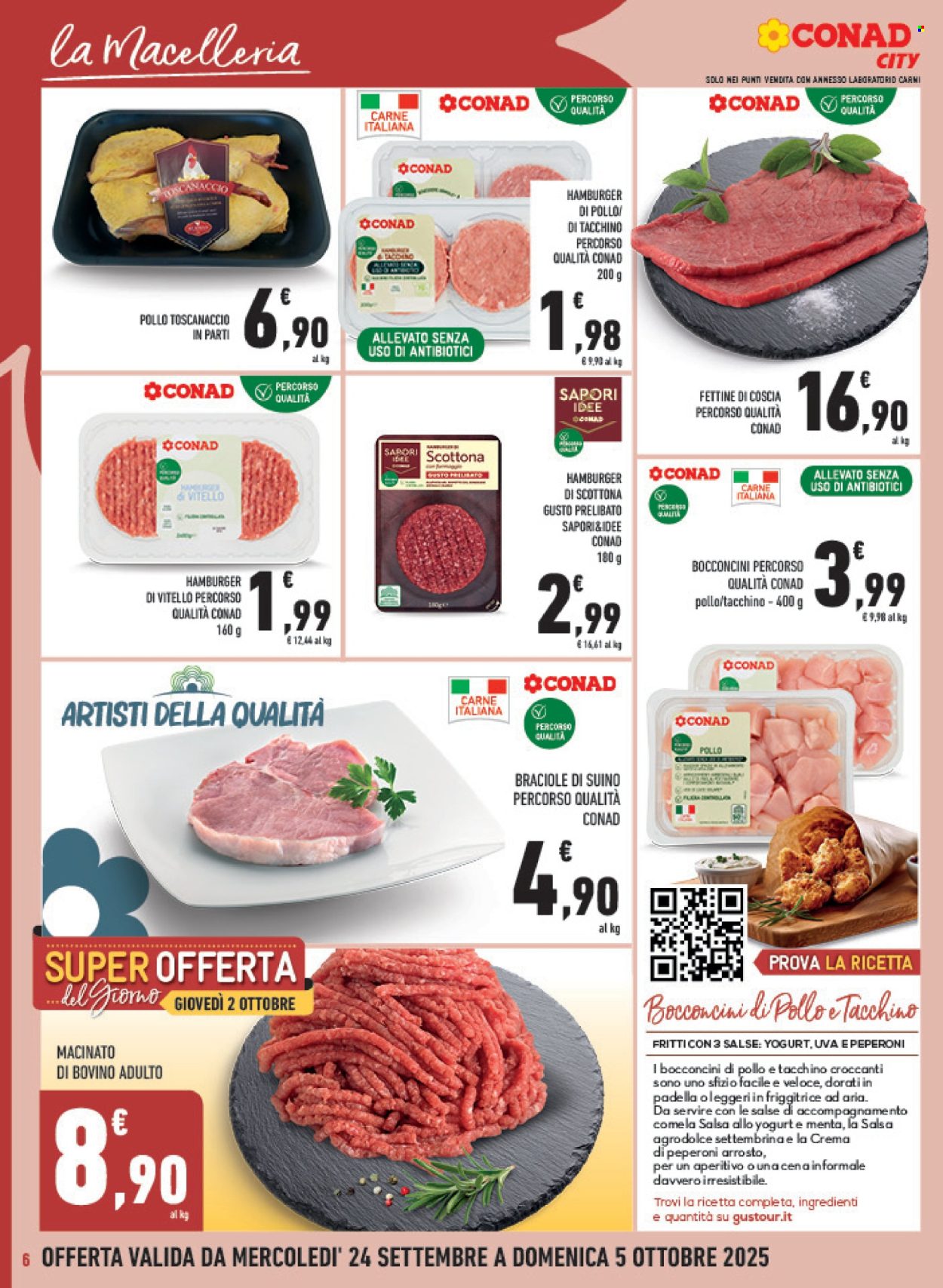 Volantino Conad - 24/9/2025 - 5/10/2025. Pagina 6