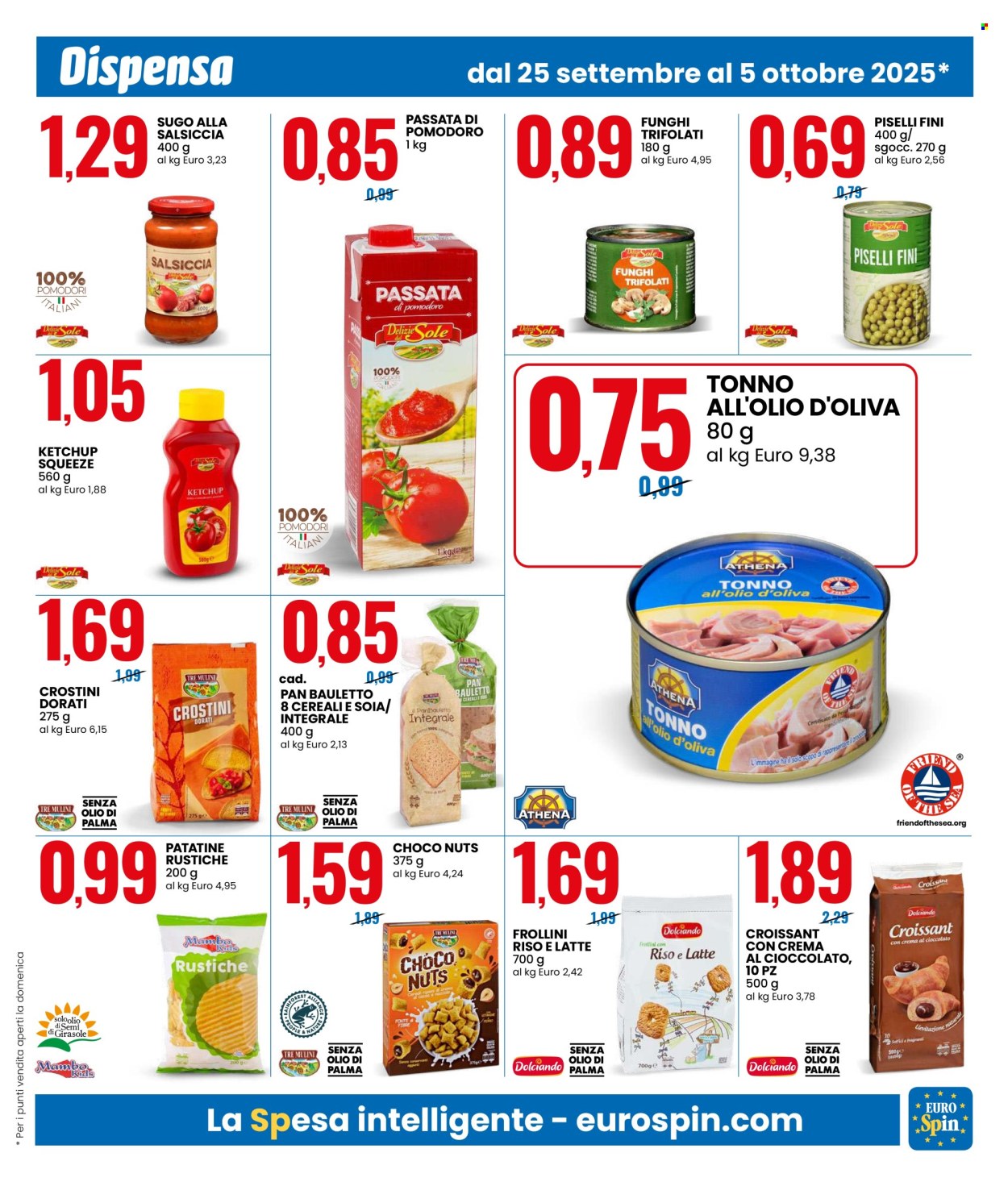 Volantino EuroSpin - 25/9/2025 - 5/10/2025. Pagina 3