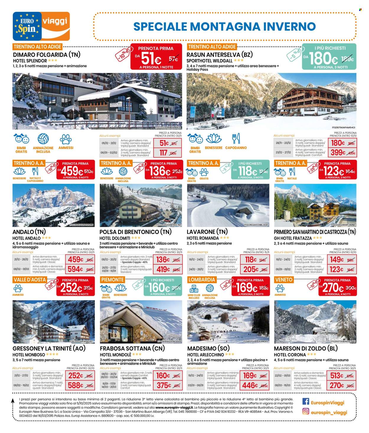 Volantino EuroSpin - 25/9/2025 - 5/10/2025. Pagina 18