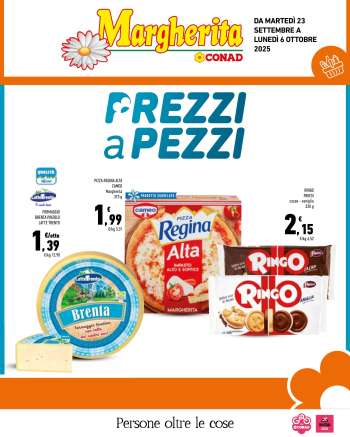 Volantino Margherita Conad - 23/9/2025 - 6/10/2025.