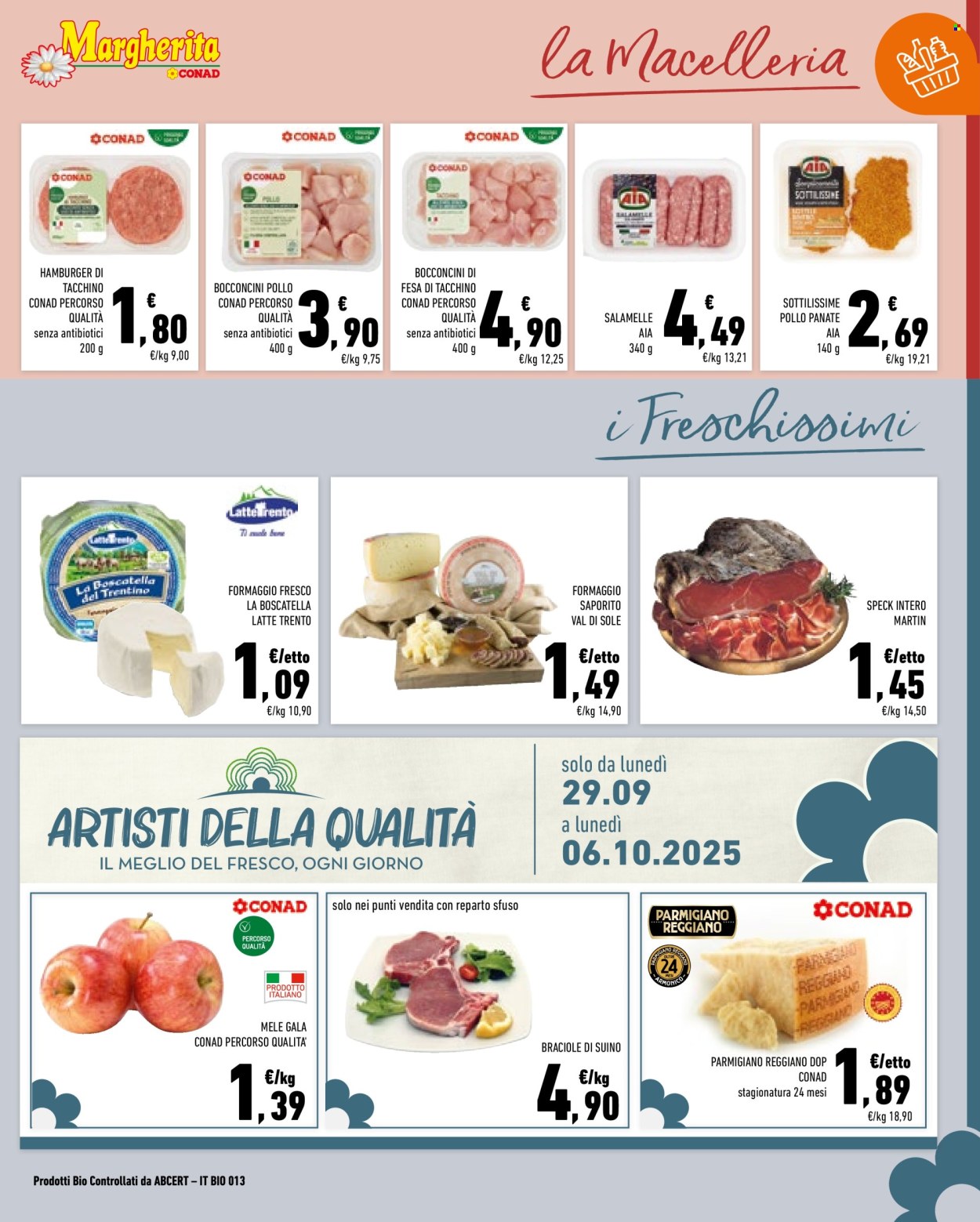 Volantino Margherita Conad - 23/9/2025 - 6/10/2025. Pagina 3