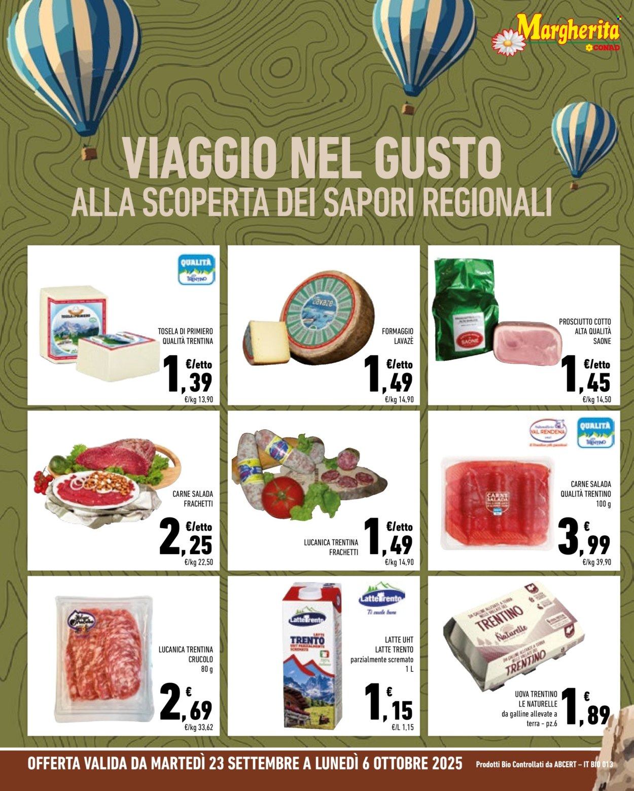 Volantino Margherita Conad - 23/9/2025 - 6/10/2025. Pagina 4