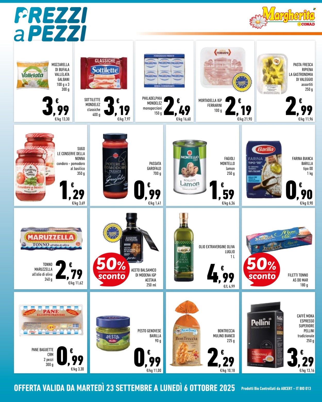 Volantino Margherita Conad - 23/9/2025 - 6/10/2025. Pagina 6