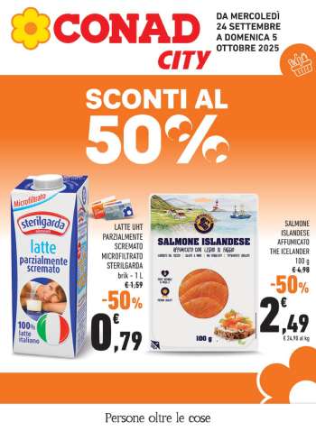 Volantino Conad City - 24/9/2025 - 5/10/2025.