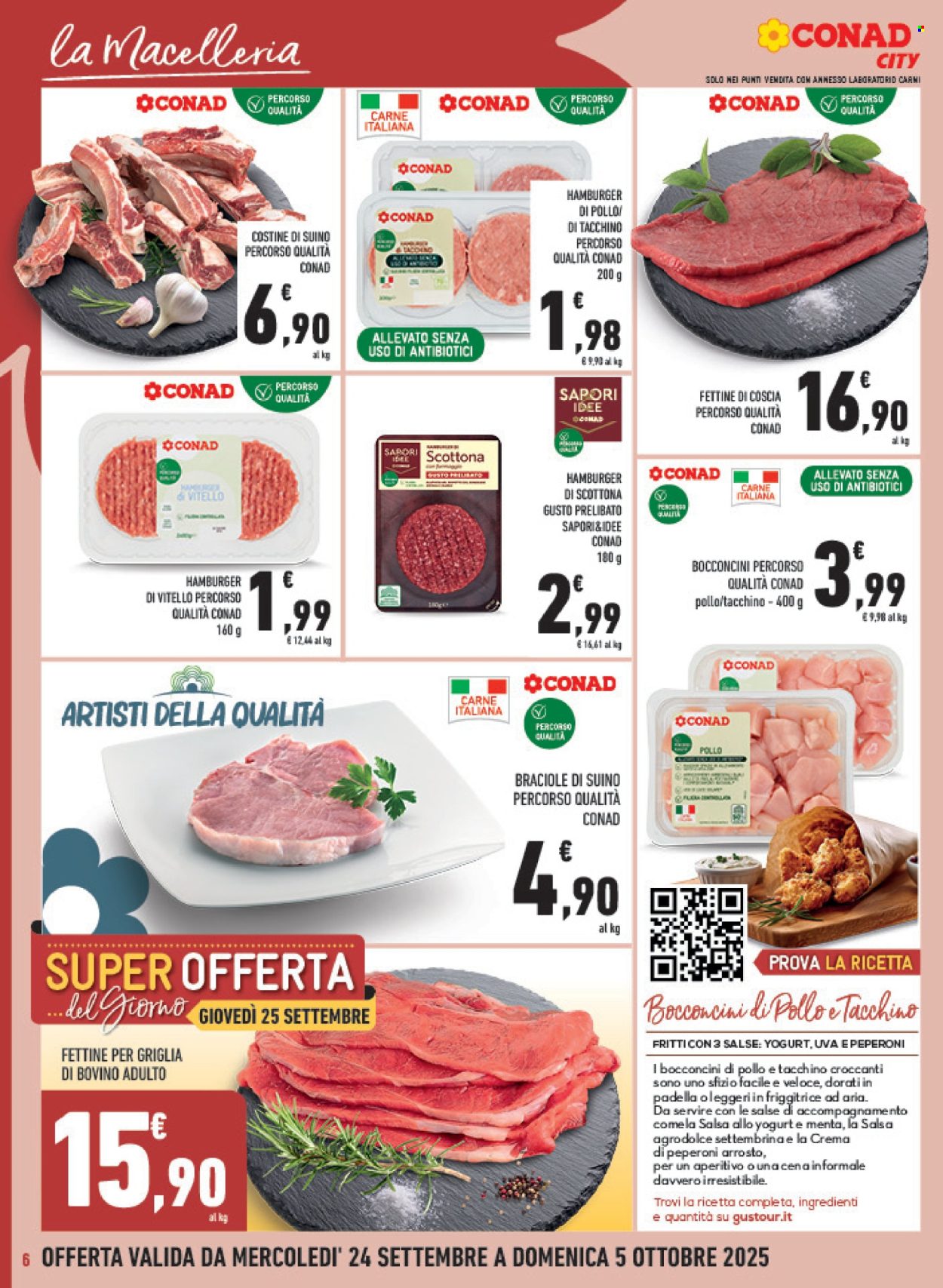 Volantino Conad City - 24/9/2025 - 5/10/2025. Pagina 6