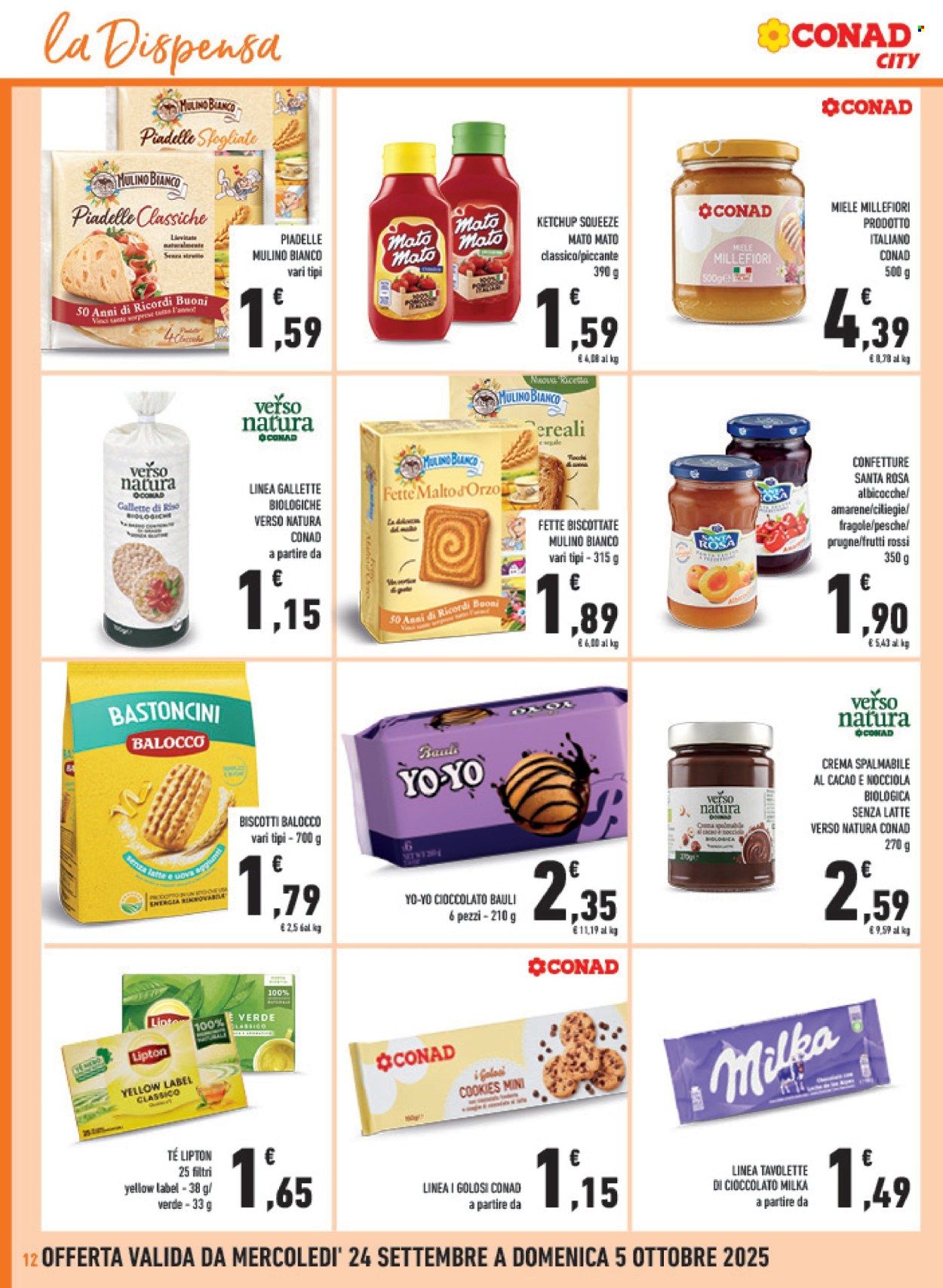 Volantino Conad City - 24/9/2025 - 5/10/2025. Pagina 12