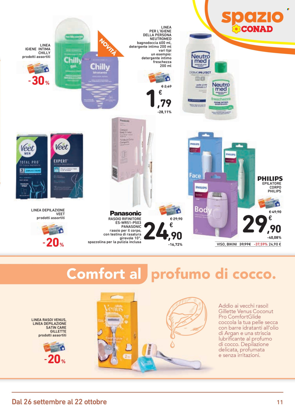 Volantino Spazio Conad - 26/9/2025 - 22/10/2025. Pagina 11