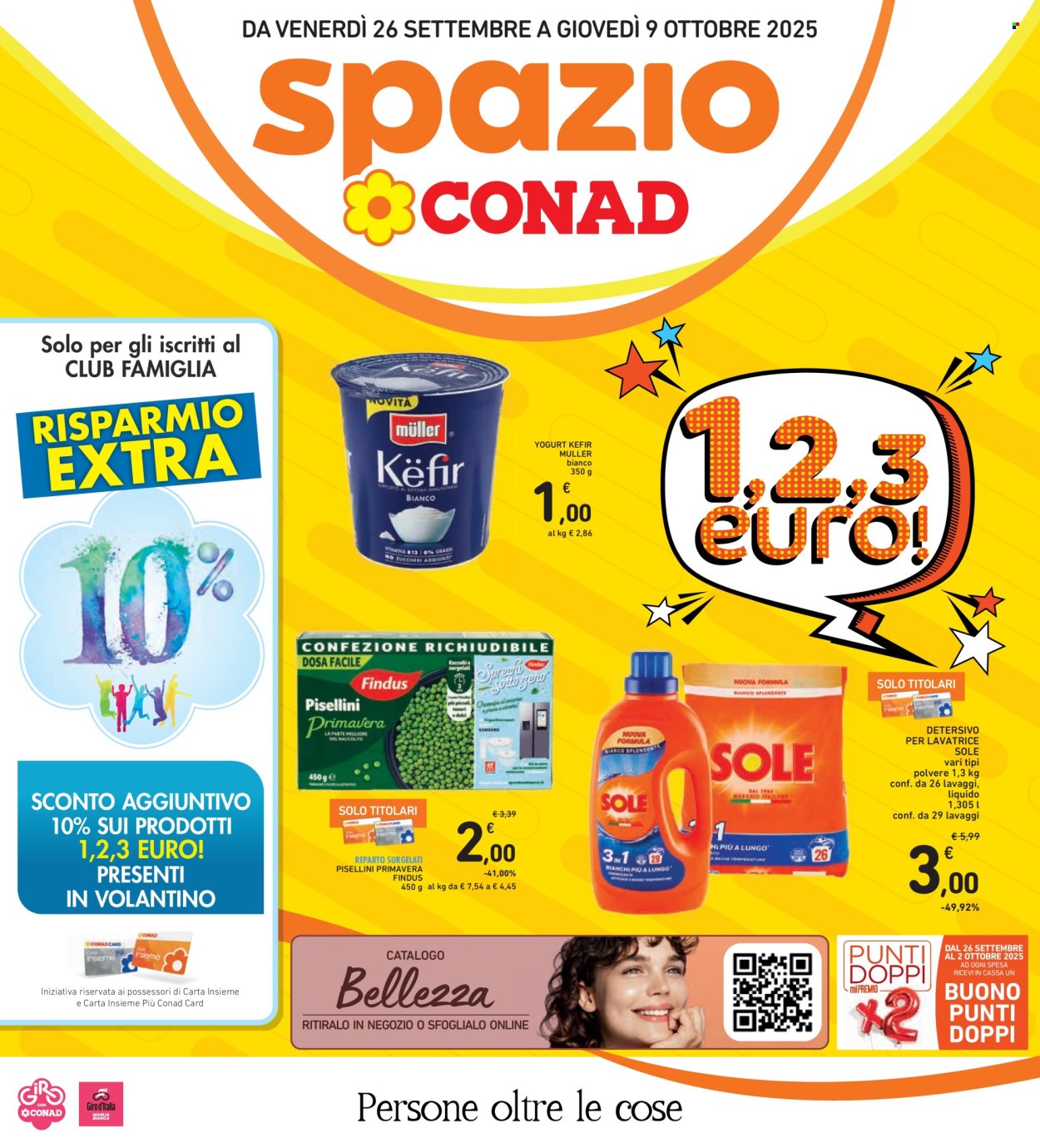 Volantino Spazio Conad - 26/9/2025 - 9/10/2025. Pagina 1
