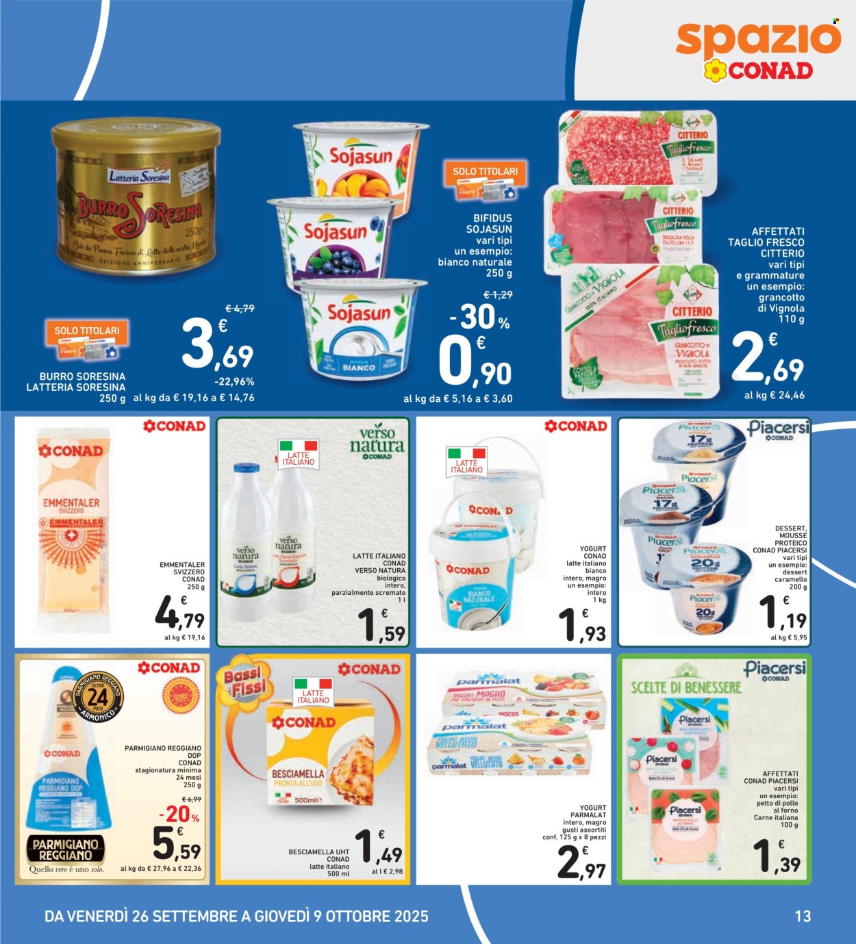 Volantino Spazio Conad - 26/9/2025 - 9/10/2025. Pagina 13