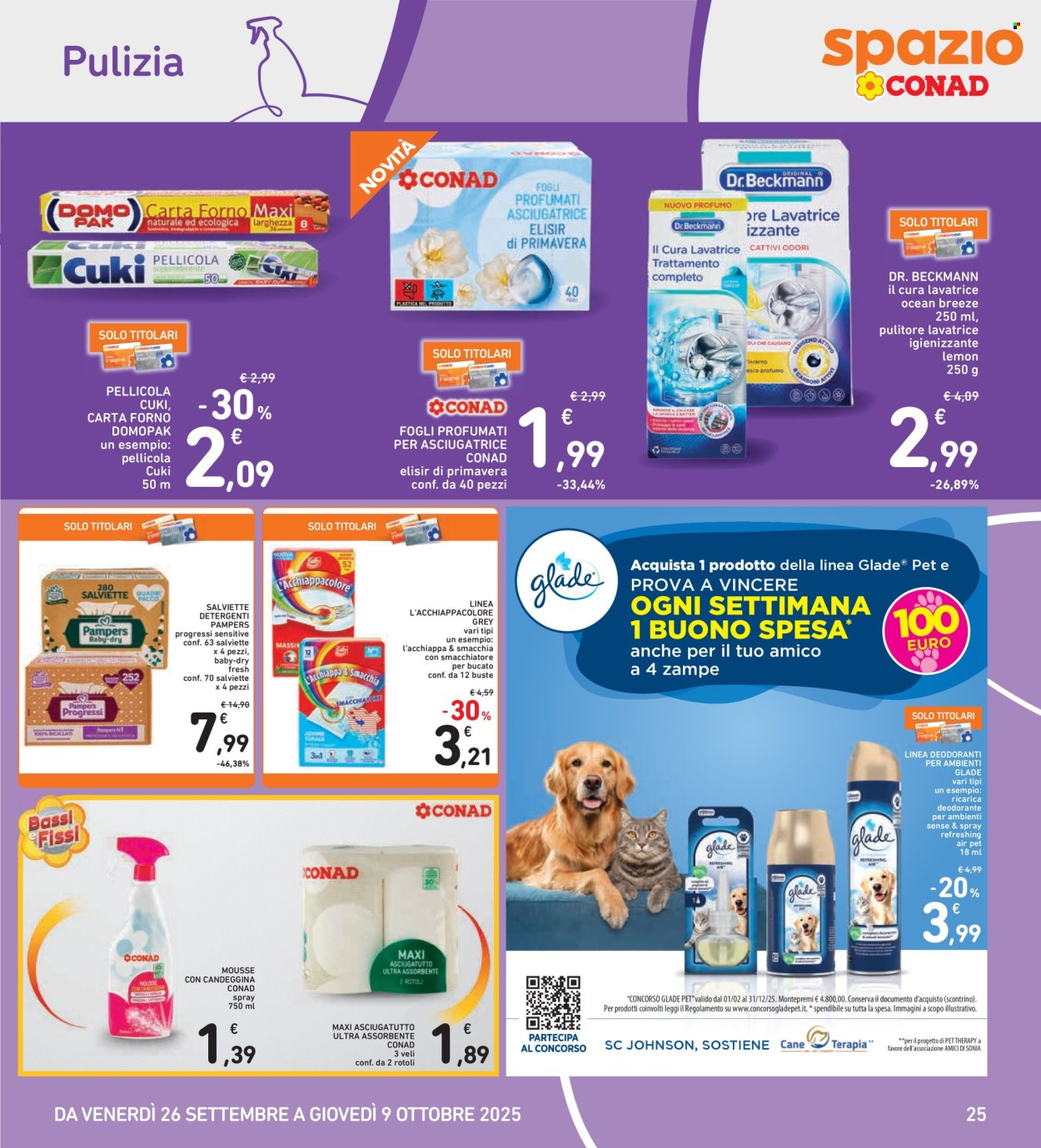 Volantino Spazio Conad - 26/9/2025 - 9/10/2025. Pagina 25
