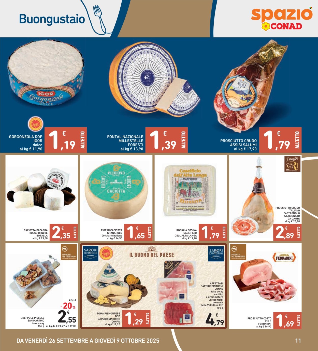 Volantino Spazio Conad - 26/9/2025 - 9/10/2025. Pagina 11