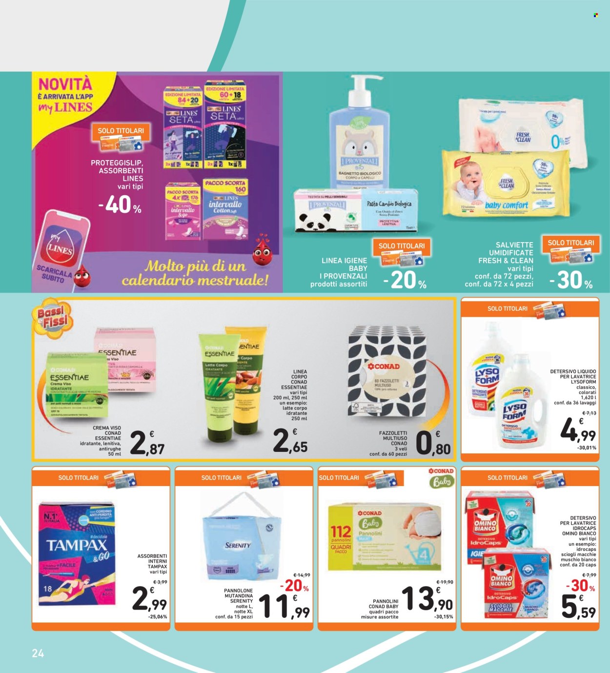 Volantino Spazio Conad - 26/9/2025 - 9/10/2025. Pagina 24