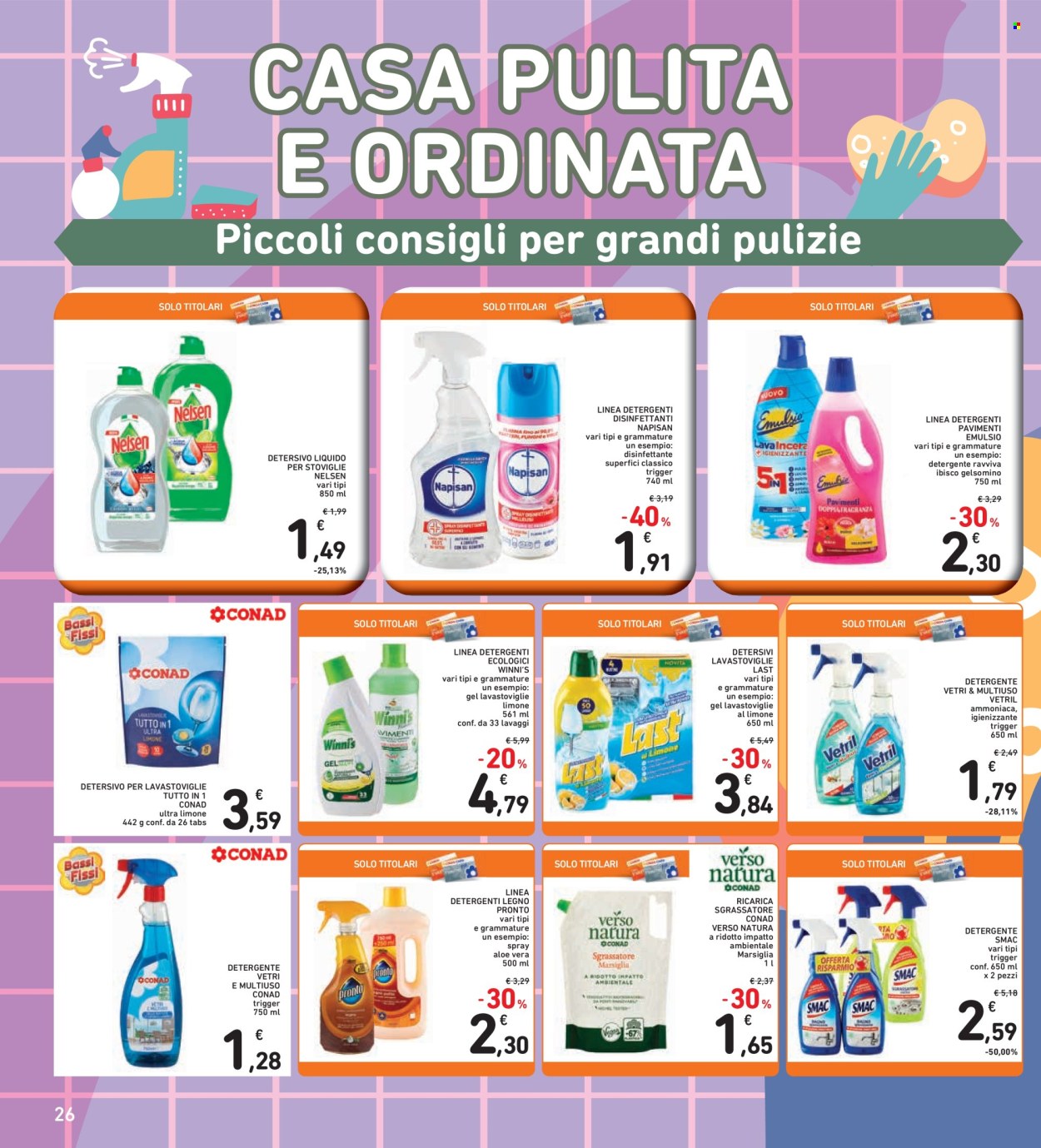 Volantino Spazio Conad - 26/9/2025 - 9/10/2025. Pagina 26