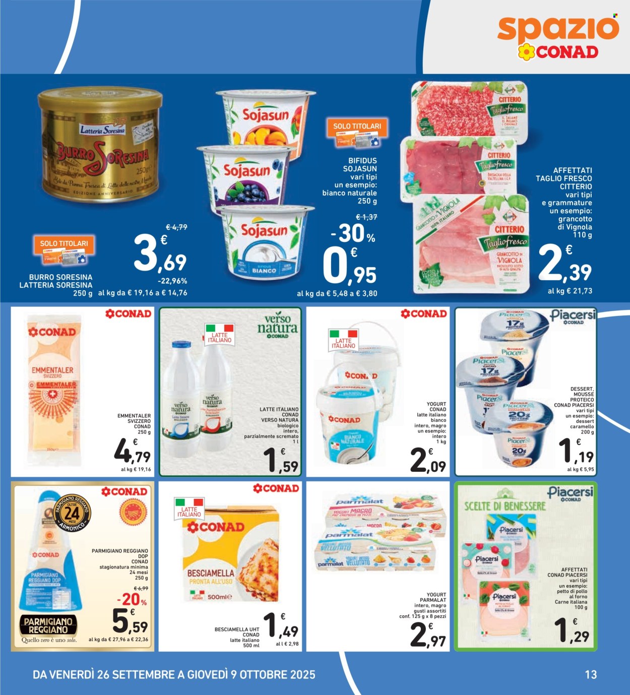 Volantino Spazio Conad - 26/9/2025 - 9/10/2025. Pagina 13