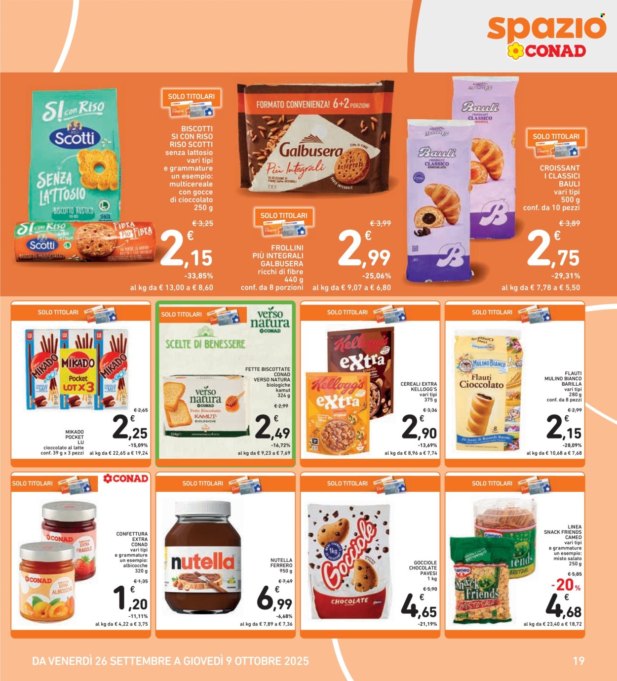 Volantino Spazio Conad - 26/9/2025 - 9/10/2025. Pagina 19