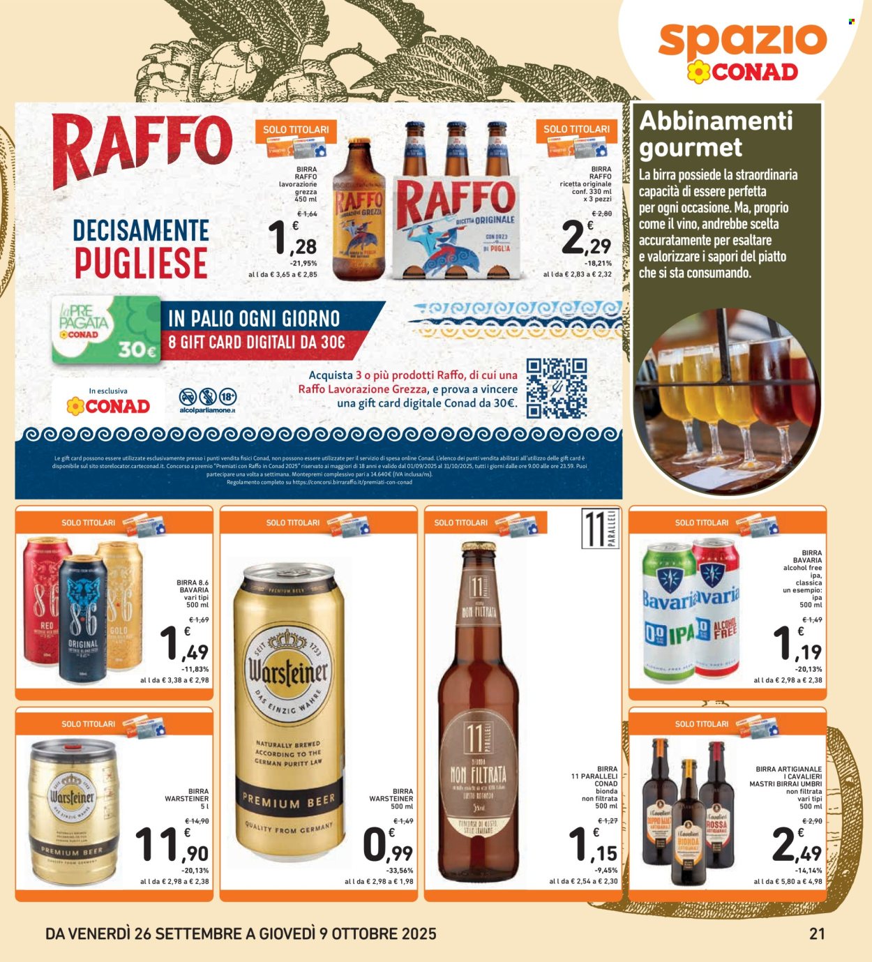 Volantino Spazio Conad - 26/9/2025 - 9/10/2025. Pagina 21