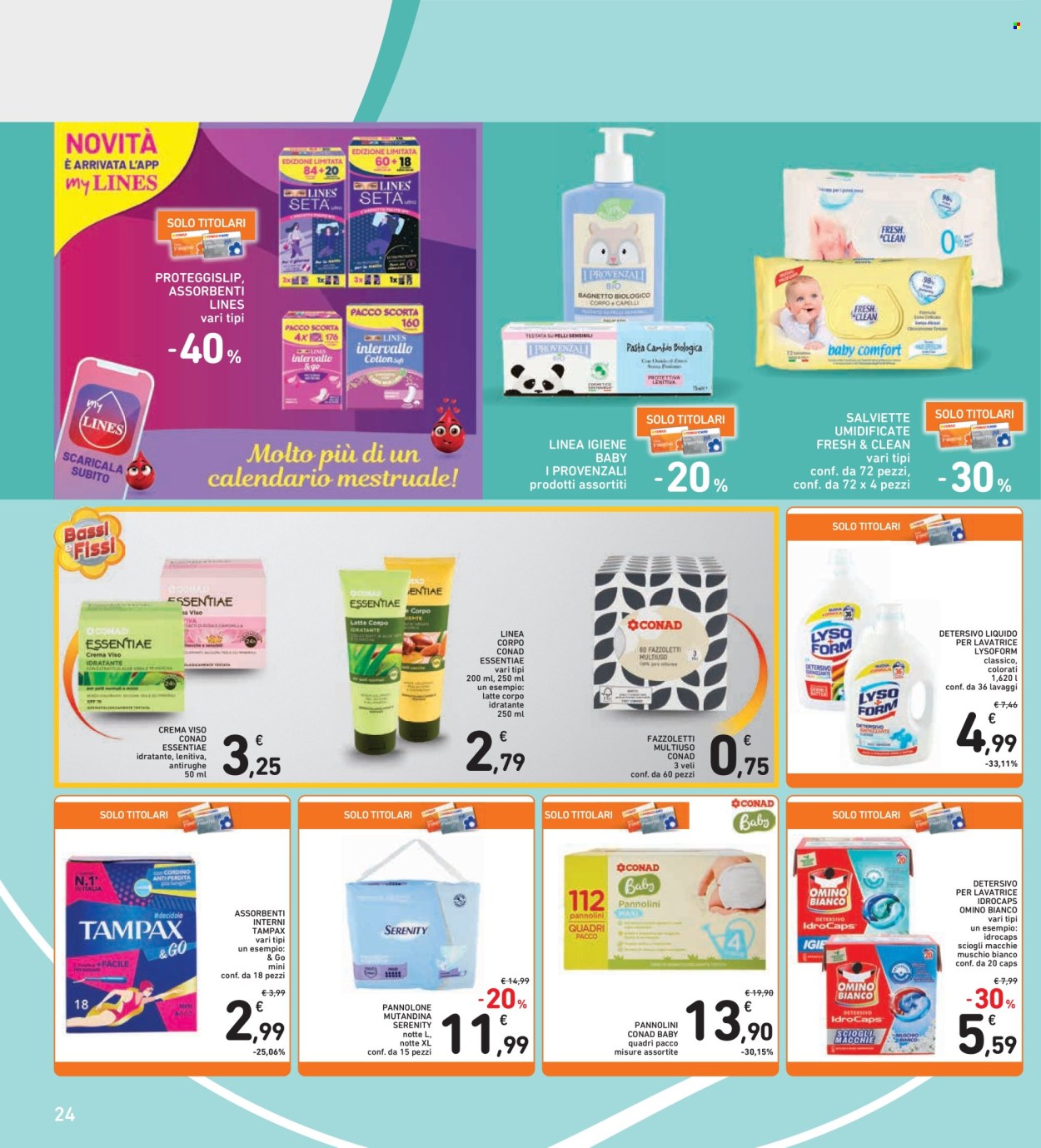 Volantino Spazio Conad - 26/9/2025 - 9/10/2025. Pagina 24