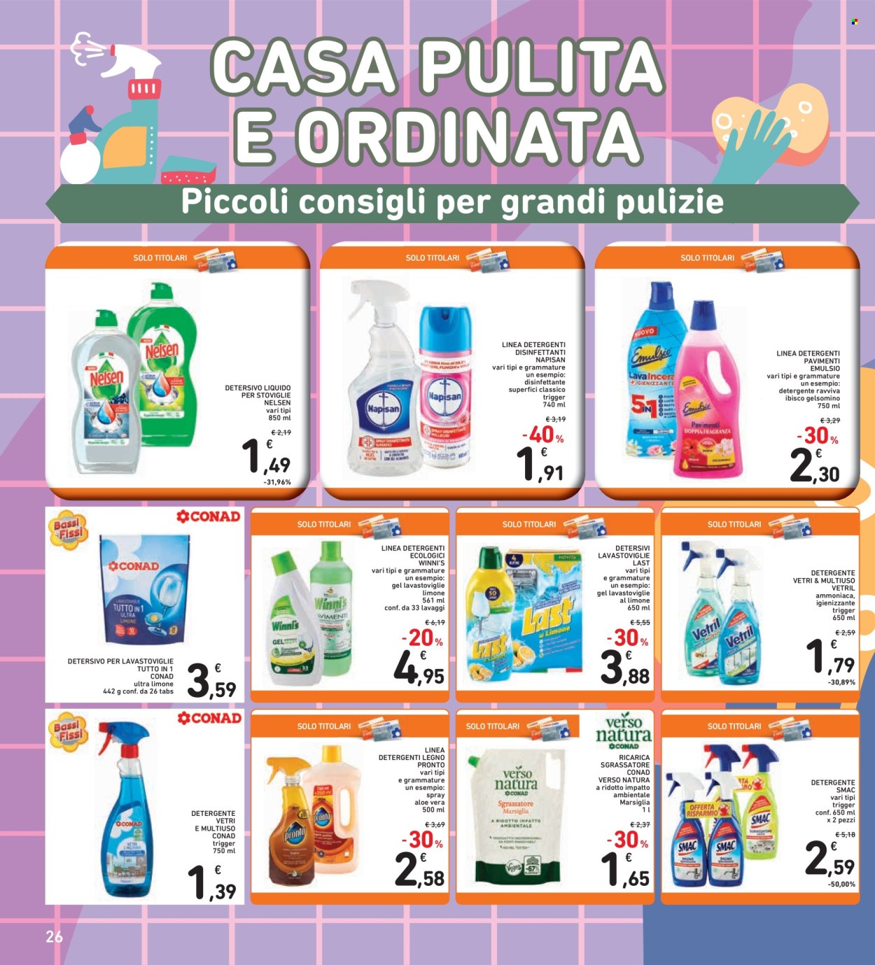 Volantino Spazio Conad - 26/9/2025 - 9/10/2025. Pagina 26
