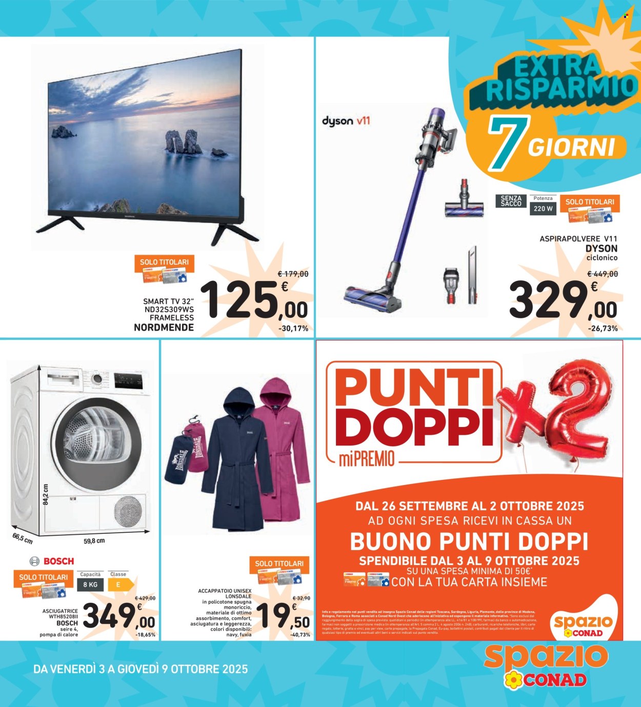 Volantino Spazio Conad - 26/9/2025 - 9/10/2025. Pagina 39