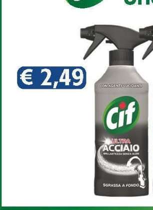 Cif Ultra Acciaio