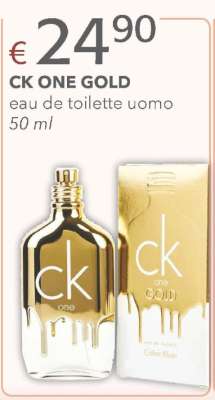 CK ONE GOLD