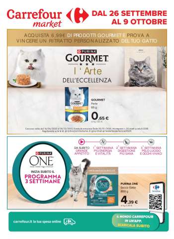 Volantino Carrefour - 26/9/2025 - 9/10/2025.